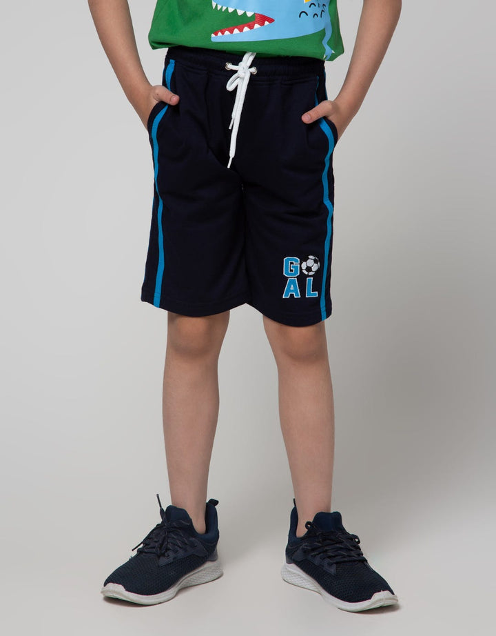 Little M Terry Goal Boys Shorts
