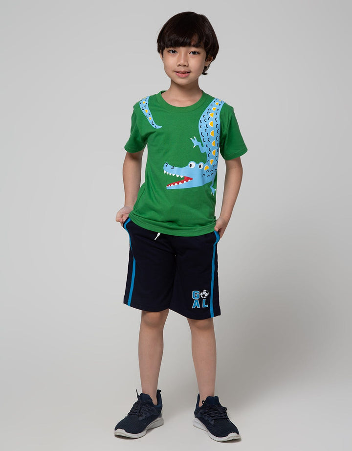 Little M Terry Goal Boys Shorts