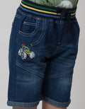 Little M Bordir Denim Celana Anak Laki-laki