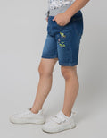 Little M Bordir Denim Celana Anak Laki-laki