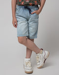 Little M Short Pants Denim Destroyed Stretch