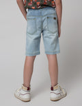 Little M Short Pants Denim Destroyed Stretch