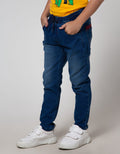 Little M Long Pants Reguler Denim Two Face Stretch