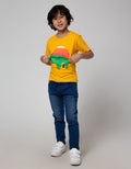 Little M Long Pants Reguler Denim Two Face Stretch