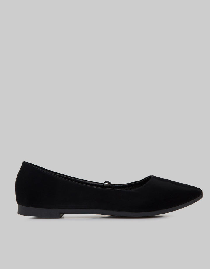 Yongki Komaladi Stitching Insole Flat Shoes