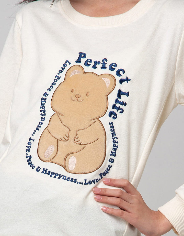 Nevada Sweatshirt Patch Applique Bear