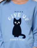Nevada Sweatshirt Patch Applique Cat