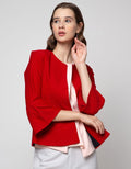 Connexion Bell Sleeve Blazer Wanita