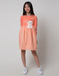 Sweet Miss Midi Dress Rabbit Hand Combination 3 Per 4 Girls