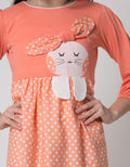 Sweet Miss Midi Dress Rabbit Hand Combination 3 Per 4 Girls