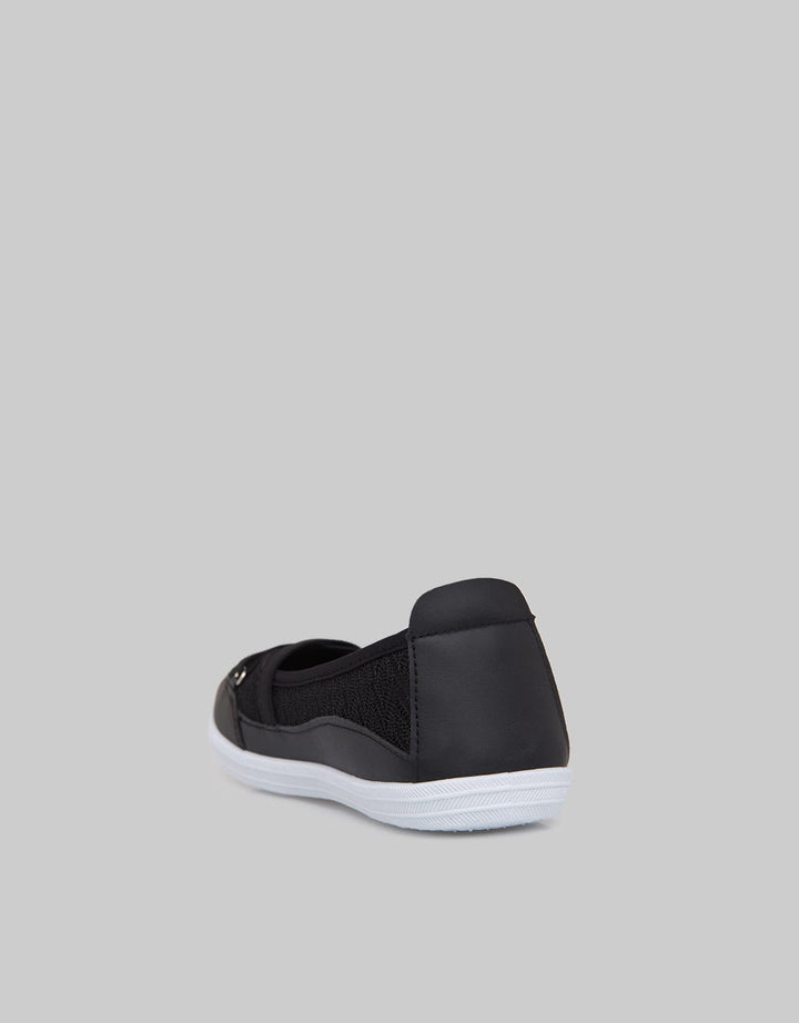 Nevada Slip On Women Cross Stretch Strap