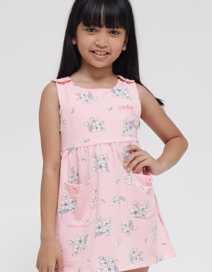 Cardinal Kids Girl Dress Overalls