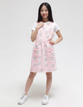 Cardinal Kids Girl Floral Pocket Dress