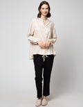 Connexion Tapered Button Celana Panjang Wanita