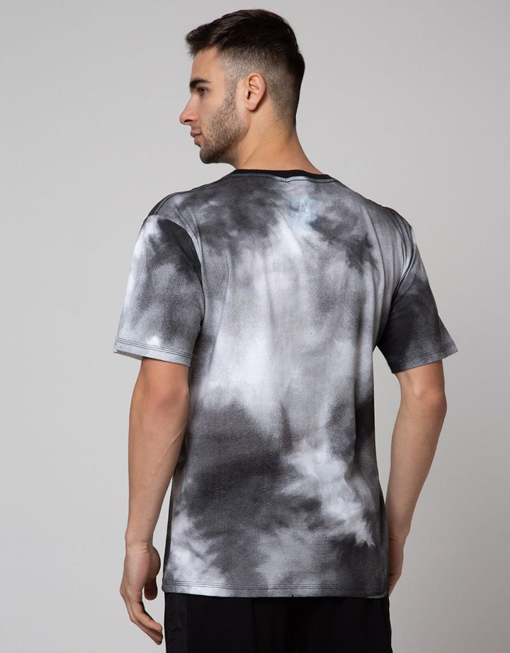 American Jeans Short Sleeve T-Shirt Disney Print Tie Dye Avatar