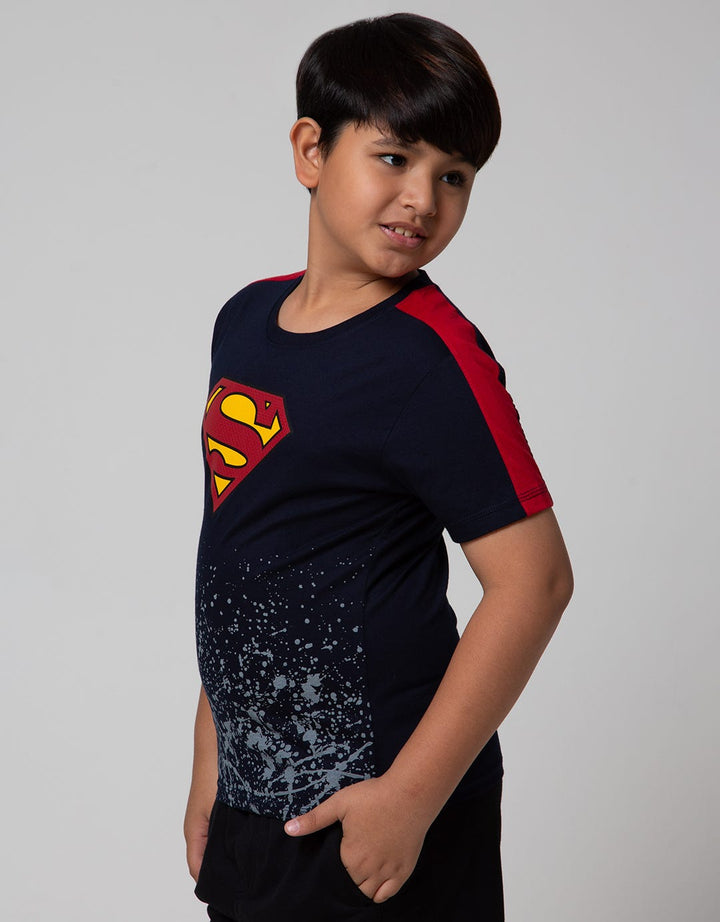 Character Short Sleeve T-Shirt Superman Splash Logo