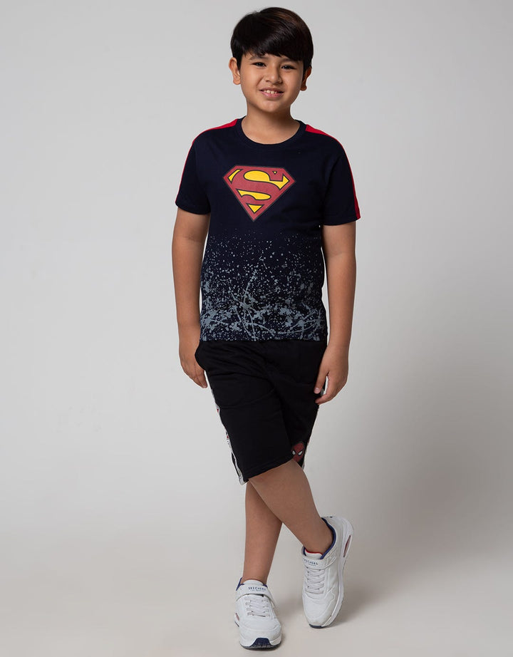 Character Short Sleeve T-Shirt Superman Splash Logo