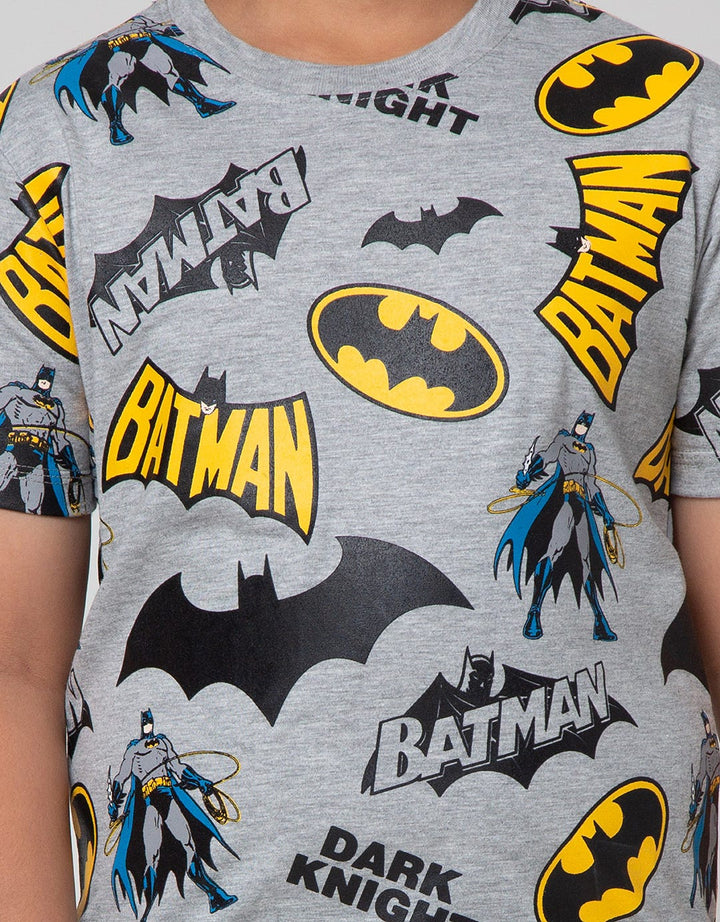 Character Short Sleeve T-Shirt Print Batman Logo