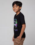 Character T-Shirt Batman Joker Logo Tengah