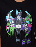 Character T-Shirt Batman Joker Logo Tengah