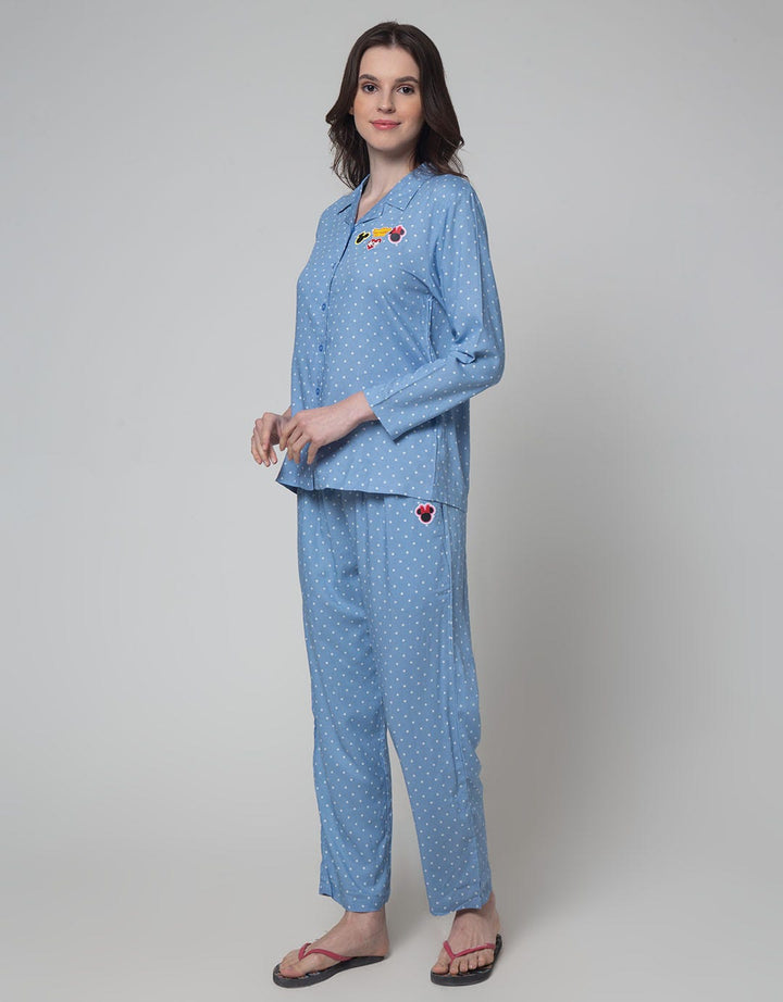 Disney Long Sleeve Pajama Pants Mickey Rayon