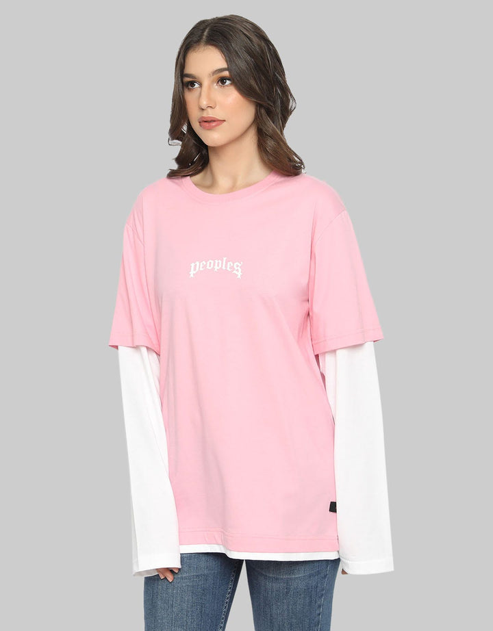 Peoples Women's Double Raglan T-Shirt