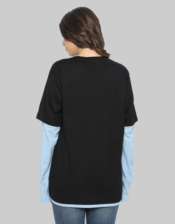 Peoples T-Shirt Raglan Double Wanita