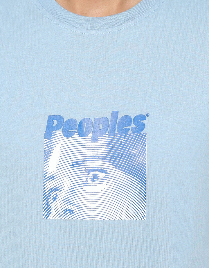 Peoples T-Shirt Print Face Pria
