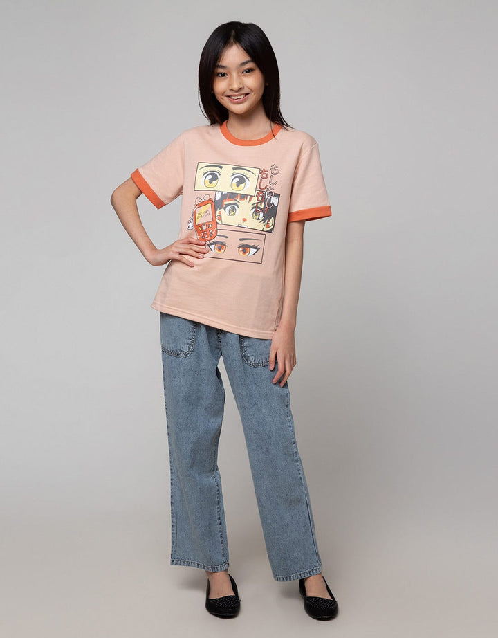 Nevada Denim Long Pants Regular Acid Wash Pockets