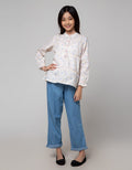 Nevada Denim Long Pants Regular Ribbon At Waist