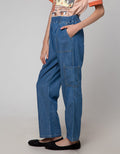 Nevada Denim Long Pants Regular Kantong Sisi
