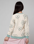 Nevada Print Puzzle Sweater for Girls