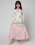 Nevada Print Puzzle Sweater for Girls