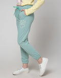 Nevada Print Puzzle Celana Jogger Anak Perempuan