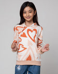 Nevada Sweatshirt Hoodie Full Print Heart