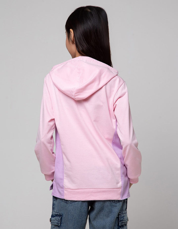 Nevada Sweatshirt Hoodie With Anime Patch Embro