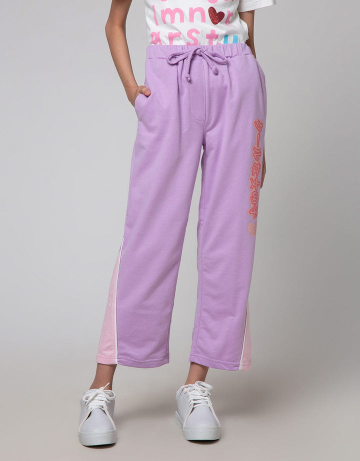 Nevada Long Pants Knit Wide Leggings Anime