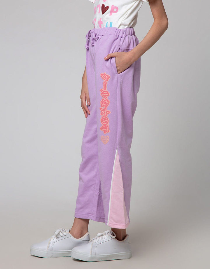 Nevada Long Pants Knit Wide Leggings Anime