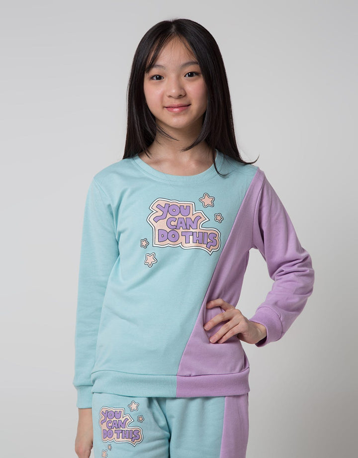Nevada You Can Do This Asymmetric Sweatshirt