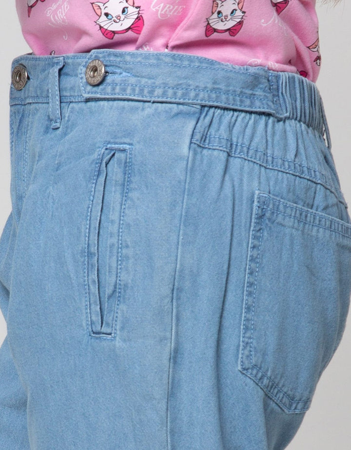 Nevada Denim Long Pants Regular Button Pocket