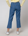 Nevada Denim Long Pants Regular Buttons Flap Pockets
