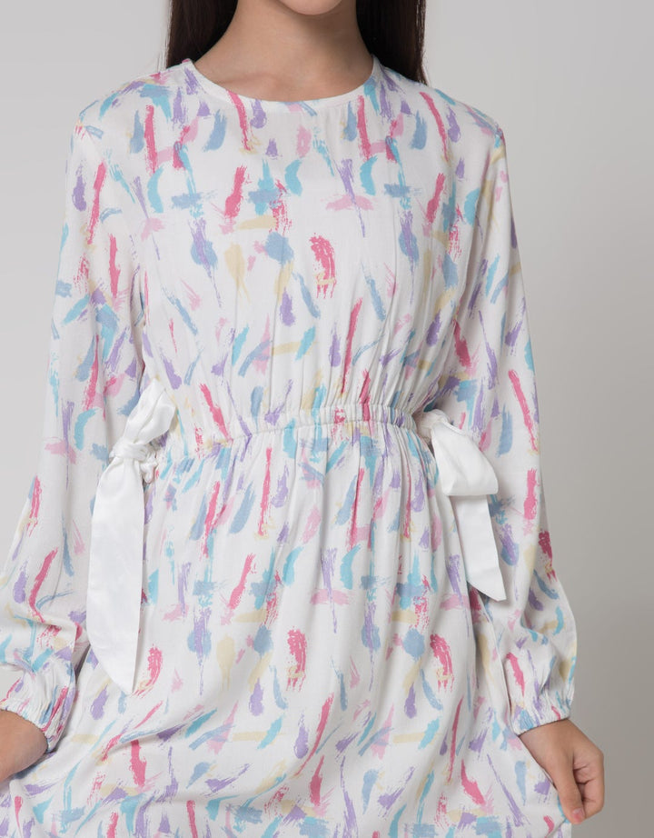 Nevada Long Sleeve Maxi Dress Raycel Full Print