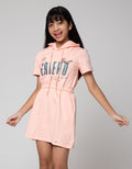 Nevada Cat Face Midi Dress Anak Perempuan