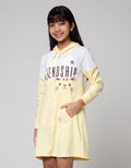 Nevada Long Sleeve Midi Dress Hoodie Aplikasi Cat Friend