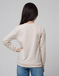 Nevada Sweater Embro Cat With Pom Poms