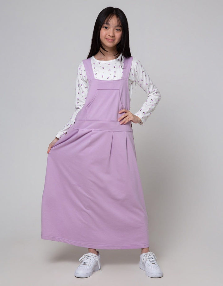 Nevada Long Sleeve Maxi Dress Knit Overall With Daleman