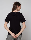 Connexion Short Sleeve T-Shirt W Big Collar