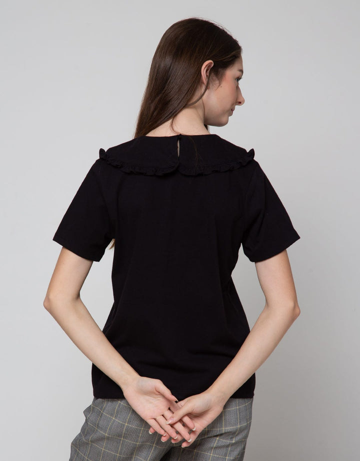 Connexion Short Sleeve T-Shirt W Big Collar