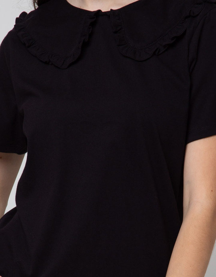 Connexion Short Sleeve T-Shirt W Big Collar