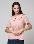 Connexion Short Sleeve T-Shirt W Big Collar